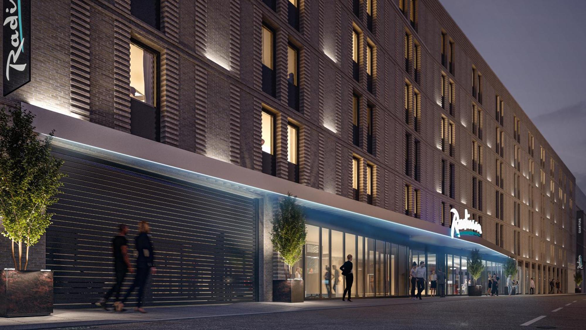 Radisson Hotel Leipzig Eksteriør bilde
